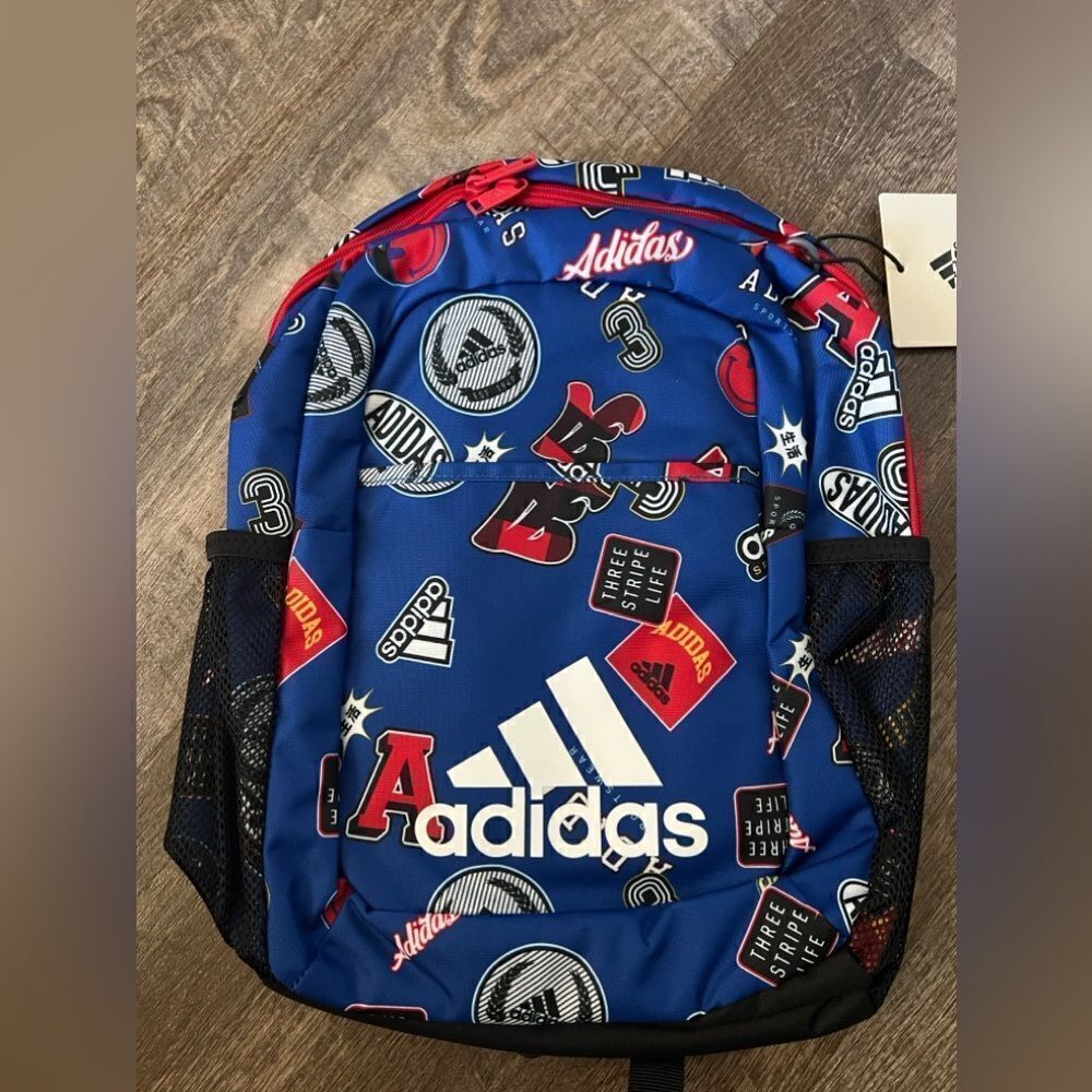 Adidas Ready Rec League Team Royal Blue/White Backpack - Picture 2 of 6